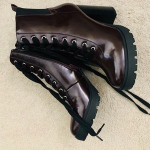 Burgundy Steve Madden Boots